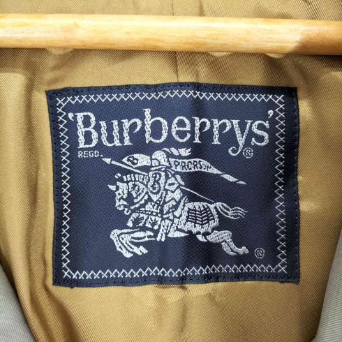 バーバリーズ BURBERRYS ウールライナー付き裏地ノヴァチェックステンカラーコート メンズ 165