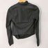 ヘルムートラング HELMUT LANG シープスキン ハイネックレザーライダースジャケット レディース P