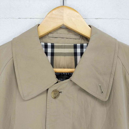 バーバリーズ BURBERRYS MADE IN ENGLAND 裏地ノバチェックステンカラーコート メンズ