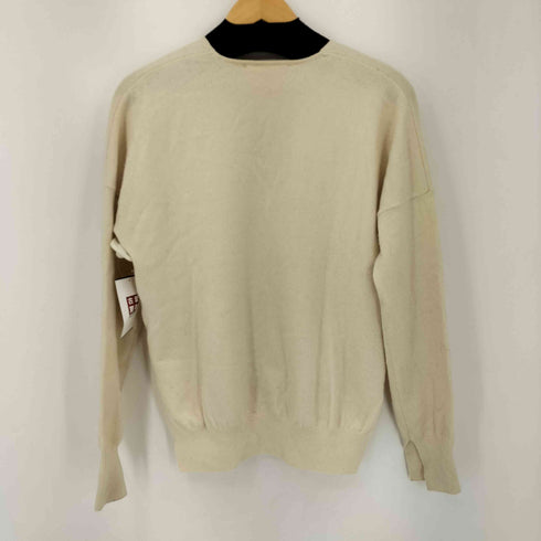 エンフォルド ENFOLD 18SS ミドルウールVネックプルオーバー レディース 38