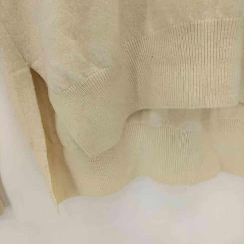 エンフォルド ENFOLD 18SS ミドルウールVネックプルオーバー レディース 38