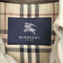 バーバリーロンドン BURBERRY LONDON MADE IN ENGLAND 裏地ノバチェックステンカラーコート メンズ
