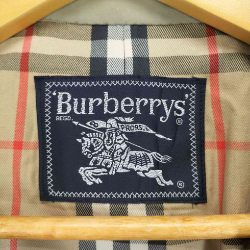 バーバリーズ BURBERRYS 裏地ノヴァチェックステンカラーコート メンズ 170