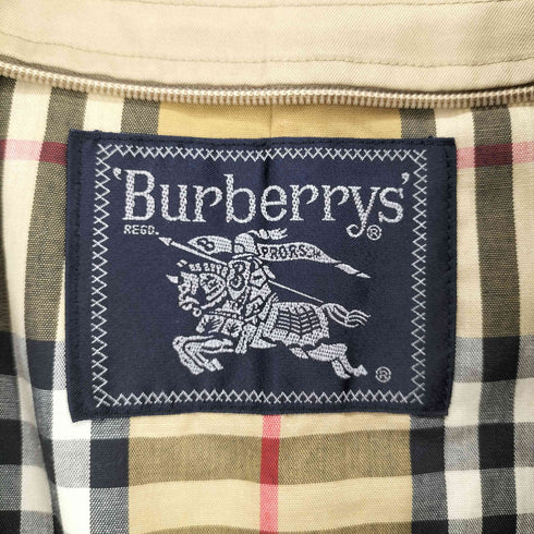 バーバリーズ BURBERRYS 裏地ノヴァチェックステンカラーコート メンズ 170