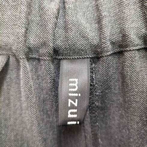ミズイロインド mizuiro ind 24AW ワイドタックパンツ レディース FREE