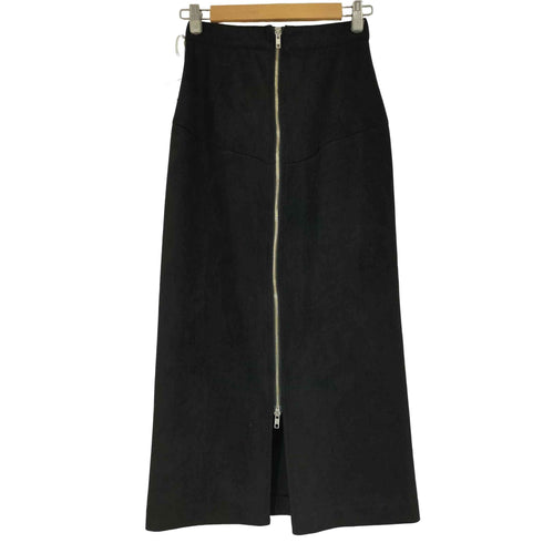 ジーナシス JEANASIS ヌバックライクZIPナロースカート レディース JPN:S