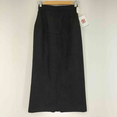 ジーナシス JEANASIS ヌバックライクZIPナロースカート レディース JPN:S