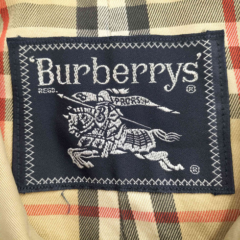 バーバリーズ BURBERRYS イングランド製 裏地ノバチェック ステンカラーコート メンズ