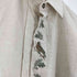 GOLDRESS 鳥 刺繍 比翼ボタン S/S チロリアン シャツ メンズ import:L