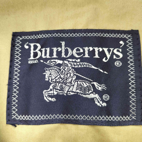 バーバリーズ BURBERRYS イングランド製 裏地ノバチェック ステンカラーコート メンズ