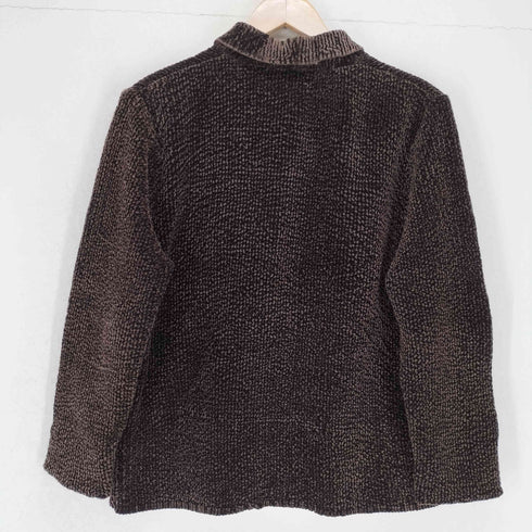 イッセイミヤケ ISSEY MIYAKE 90S 97AW 畝デザインジャケット 包みボタン レディース M