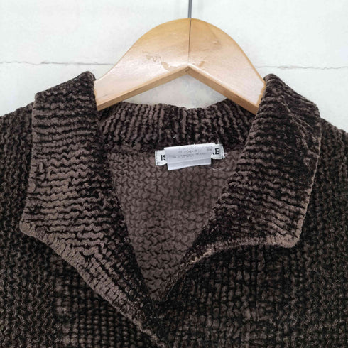 イッセイミヤケ ISSEY MIYAKE 90S 97AW 畝デザインジャケット 包みボタン レディース M