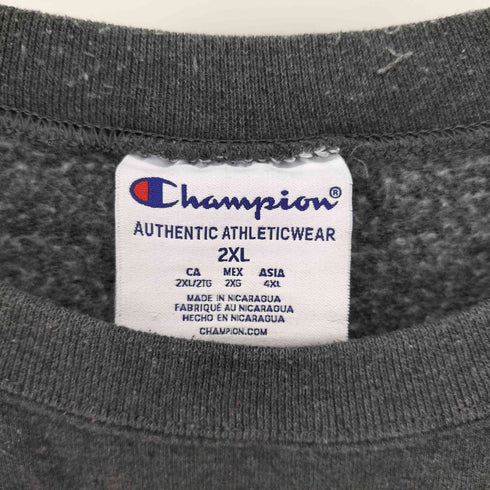 チャンピオン Champion AUTHENTIC ATHLETICWEAR SECRED HEART UNIVERSITY サグレット ハート 大学 カレッジ ロゴ 刺繍 裏起毛 スウェットトレーナー メンズ 2XL