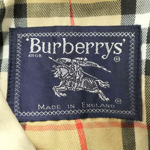 バーバリーズ BURBERRYS イングランド製 裏地ノバチェック ステンカラーコート メンズ