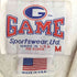 GAME sportswear 90s USA製 スウェットMA-1 ジップアップブルゾン メンズ import:M