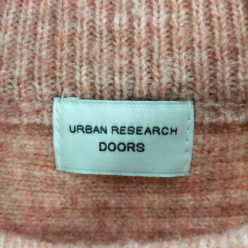 アーバンリサーチドアーズ URBAN RESEARCH DOORS 24AW リブ切替 ニット プルオーバー レディース JPN:M