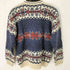 チャップスラルフローレン CHAPS RALPH LAUREN 80S ノルディック 総柄クルーネックニット メンズ JPN:L