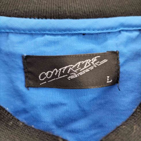 コントライブ CONTRIBE リブライン ナイロン プルオーバー Vネック ブルゾン メンズ JPN:L