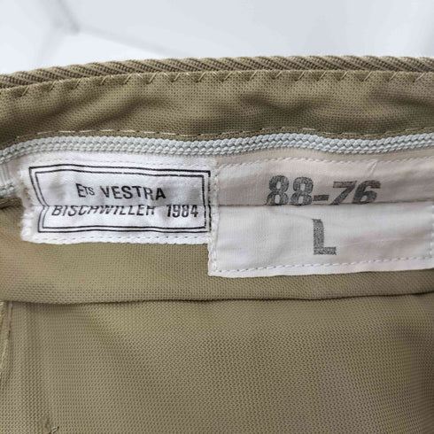 フレンチアーミー FRENCH ARMY 80S ETS VESTRA サイドライン ドレスパンツ メンズ L