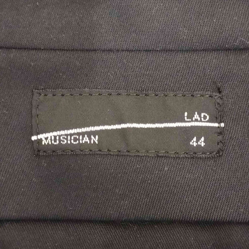 ラッドミュージシャン LAD MUSICIAN WOOL GABARDINE SLIM FLARE メンズ 44