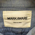 マーカウェア markaware タックデザイン ボタンダウンシャツ メンズ