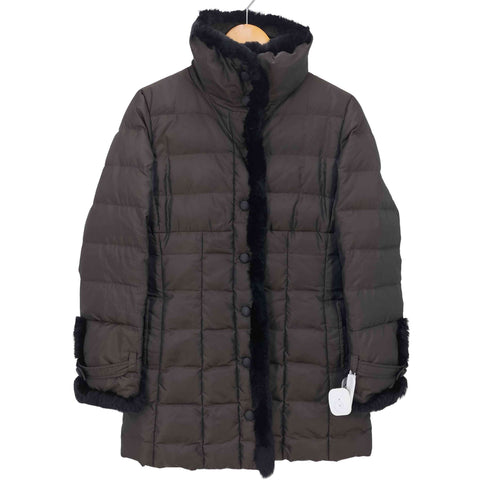マックスマーラウィーケンドライン Max Mara WEEKEND LINE 裏地総柄 ダウンジャケット レディース 38