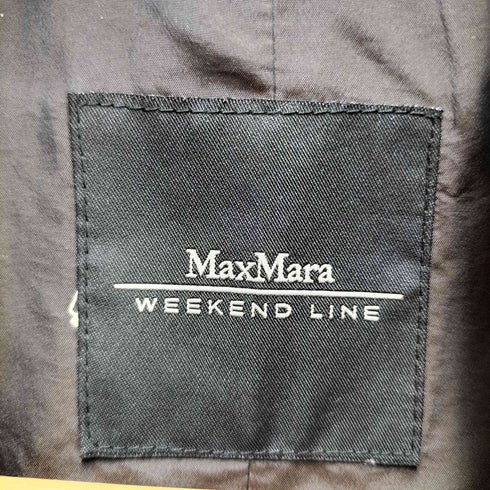 マックスマーラウィーケンドライン Max Mara WEEKEND LINE 裏地総柄 ダウンジャケット レディース 38