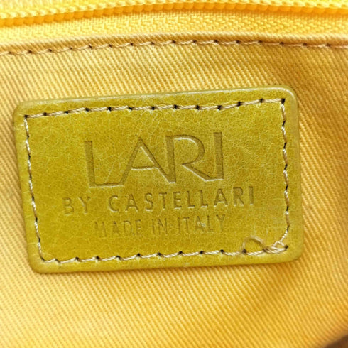 lari by castellari ファー レザートートバッグ レディース