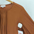 マッキントッシュ ロンドン Mackintosh LONDON 異素材切替 ギャザー ポリ ブラウス レディース EUR:38