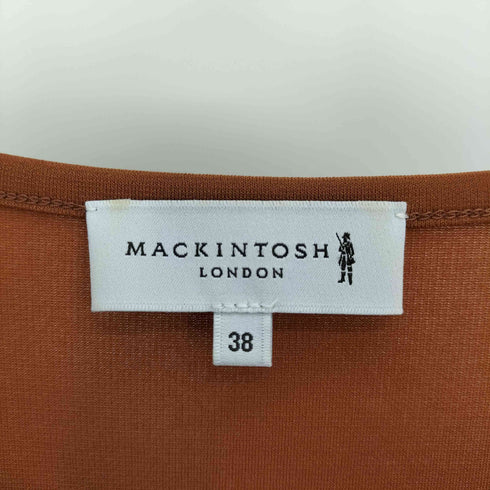 マッキントッシュ ロンドン Mackintosh LONDON 異素材切替 ギャザー ポリ ブラウス レディース EUR:38