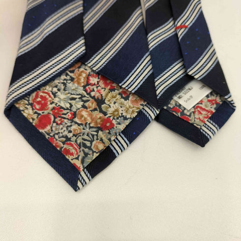 ポールスミス Paul Smith シルク マルチカラー ストライプ ネクタイ メンズ