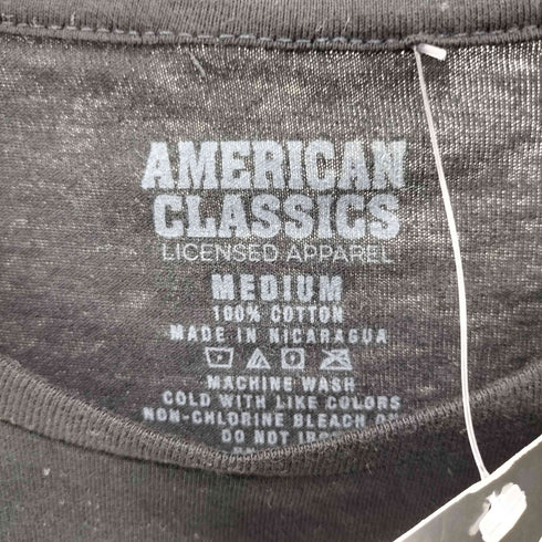アメリカンクラシック AMERICAN CLASSICS アーティスト ロゴ プリント Tシャツ バンド Tシャツ メンズ import:M
