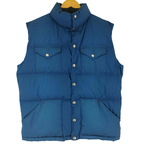 ザノースフェイス THE NORTH FACE 80S MADE IN USA 茶タグ ダウンベスト メンズ JPN:L