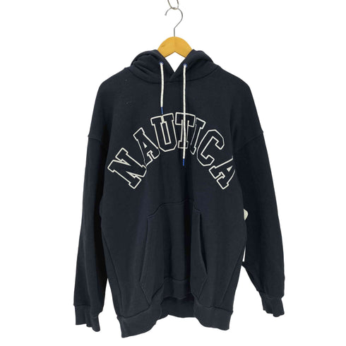 ノーティカ NAUTICA 21AW 別注アーチロゴスウェットパーカ ヘビーオンス メンズ JPN:L