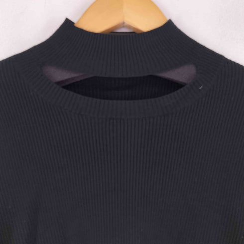 リリーブラウン Lily Brown チョーカーネッククロップドニット レディース ONE SIZE