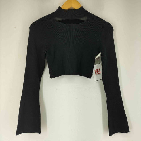 リリーブラウン Lily Brown チョーカーネッククロップドニット レディース ONE SIZE