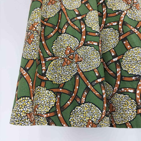 ルグラジック le glazik 24AW GATHER FLARE SKIRT バティック ギャザー スカート レディース EUR:36