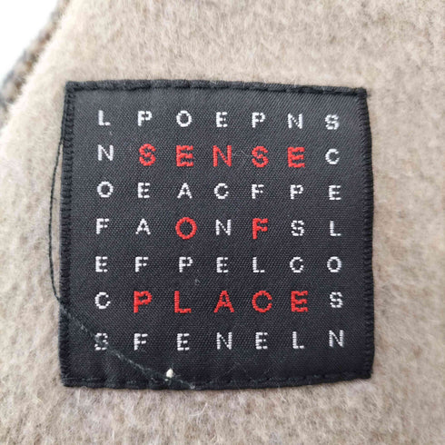 センスオブプレイス SENSE OF PLACE チェック柄カバーオール メンズ JPN:M