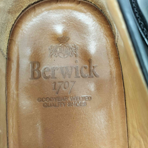 バーウィック Berwick 4340BCDABK タッセルローファー メンズ 7 1/2