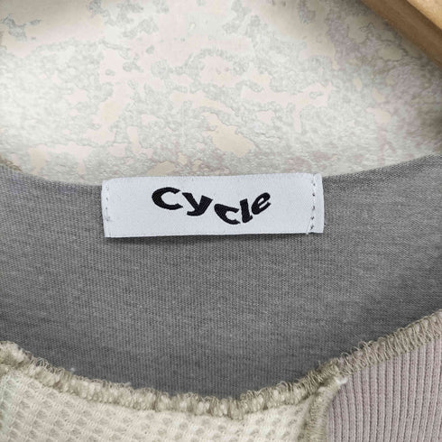 エムワイオービーエヌワイシー M.Y.O.B NYC CYCLE サーマルパッチワークワンピース レディース