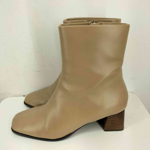 ユナイテッドアローズグリーンレーベルリラクシング UNITED ARROWS green label relaxing スクエア ショートブーツ レディース JPN:L