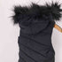 ギャップ Gap 15AW PUFF VEST MATTE TRUE プリマロフト フェイクファー フーデッド ベスト レディース XXS