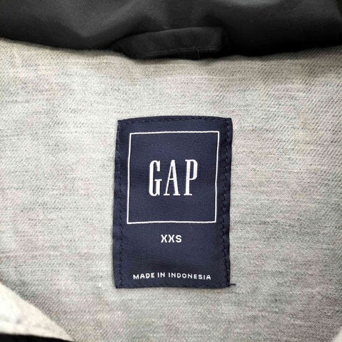 ギャップ Gap 15AW PUFF VEST MATTE TRUE プリマロフト フェイクファー フーデッド ベスト レディース XXS