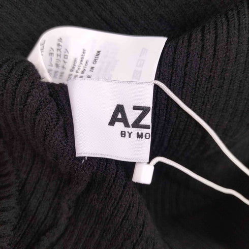 アズールバイマウジー AZUL by moussy サムホールリブハイネックトップス レディース FREE