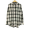 クレドナ CREDONA OTHELLO CHECK OVER SHIRTS レディース FREE