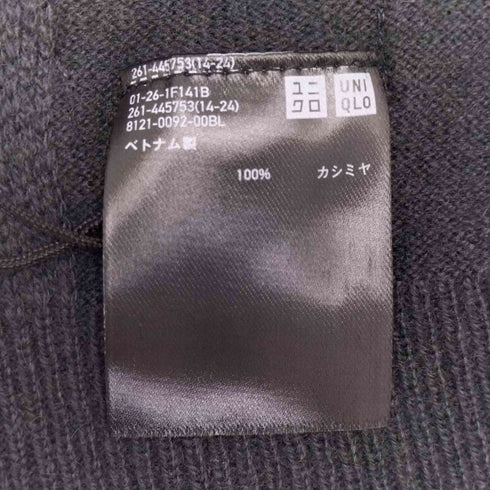 ユニクロプラスジェイ UNIQLO+J カシミアマフラー メンズ