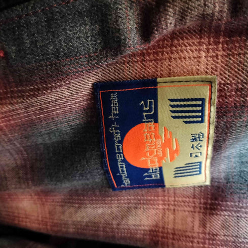ブラックミーンズ BLACKMEANS BANKROBBER SINGLE SPORTS JACKET 裏地オンブレ メンズ 40