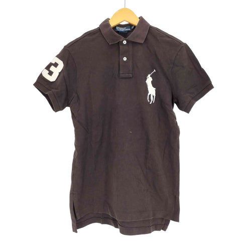 ポロバイラルフローレン Polo by RALPH LAUREN CUSTOM FIT ビッグ ポニー 刺繍 ナンバリング 3 ポロシャツ メンズ import:S