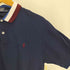 ポロバイラルフローレン Polo by RALPH LAUREN ポニー 刺繍 襟 ライン 鹿の子 ポロシャツ メンズ import:L