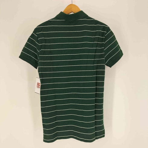 ポロバイラルフローレン Polo by RALPH LAUREN Pima Stretch Mesh ポニー 刺繍 ボーダー 鹿の子 ポロシャツ メンズ import:S